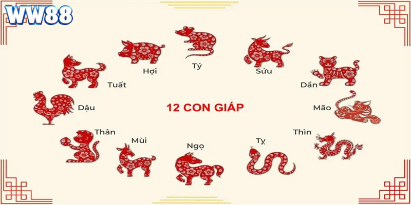 Từng con giáp được gắn liền với các số tượng trưng